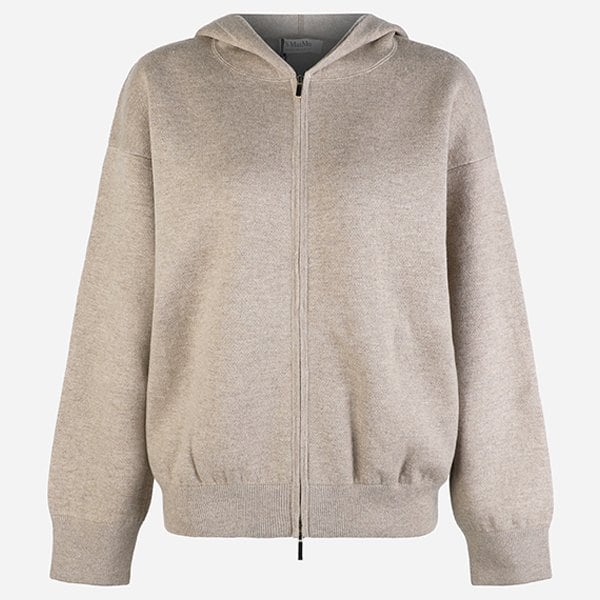 [시흥점] 5F 2529346033600 018 쿠르트 후드 집업 울 가디건 비스킷