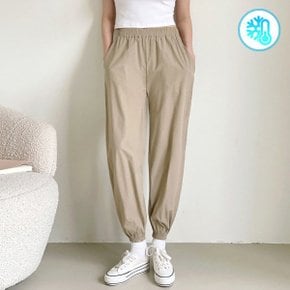 남녀공용 셀럽 바스락 조거팬츠 3color 신축성 나일론 루즈핏 빅사이즈 트레이닝 쿨 여름바지 냉장고