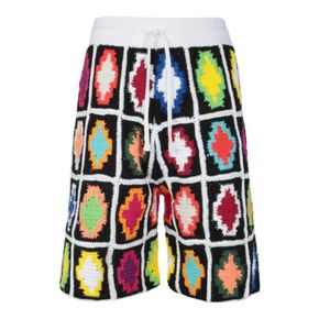 4679499 Marcelo Burlon Macrame Cross Knit Shorts 78716354