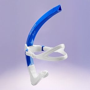스쿠알로 SQUALO 센터스노클 엣지 FO-2 일체형 수영 강습용 훈련 연습용품 블루