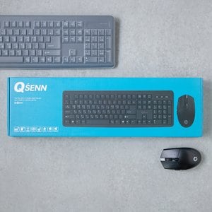  QSENN MK110 무선 키보드 마우스 세트
