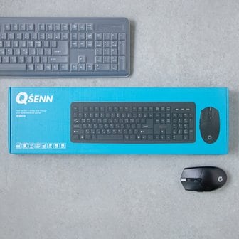  QSENN MK110 무선 키보드 마우스 세트