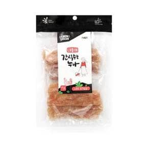 내품애 180g 강아지 치킨 오리 육포 간식