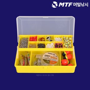 MTF 소형 2단 다용도 태클박스 채비 소품 케이스 ZY-14