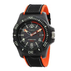 타이맥스 Expedition North Freedive 오션 솔라 블랙다이얼 검판 남성 시계 TW2V66100 TW2V66100