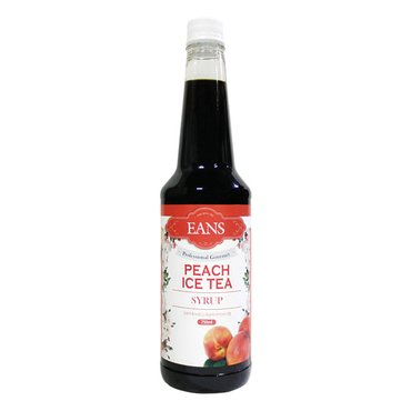  메가커피 이안스 복숭아 아이스티 시럽 750ml