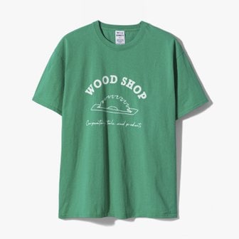 샌프란시스코마켓 [와일드동키] T-WOOD GREEN / 와일드동키 반팔 티셔츠 WIC1M60005