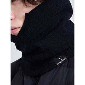남성 탁텔 방한 골프 넥워머 블랙