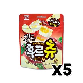 후르츄젤리 사과맛 디저트간식 40g x 5개