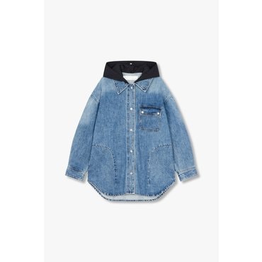 GCUT [지컷25S/S]디태처블 후디드 데님 셔츠(7215255208)
