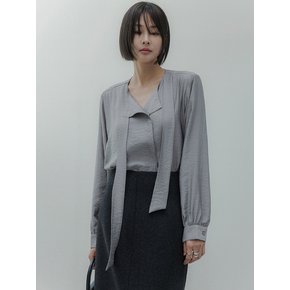 샬롱 타이 블라우스