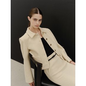 TVF WOOL BOUCLE TWEED BLAZER_2COLORS