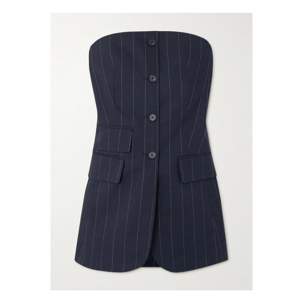 더프랭키샵 서니 스트랩리스 스트라이프 트윌 베스트 네이비 1647597337114102