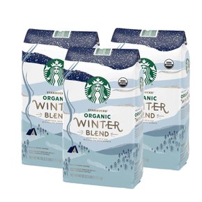 스타벅스 윈터 블렌드 홀빈 원두 커피 Starbucks Winter Blend Whole Bean Coffee 1.13kg 3개