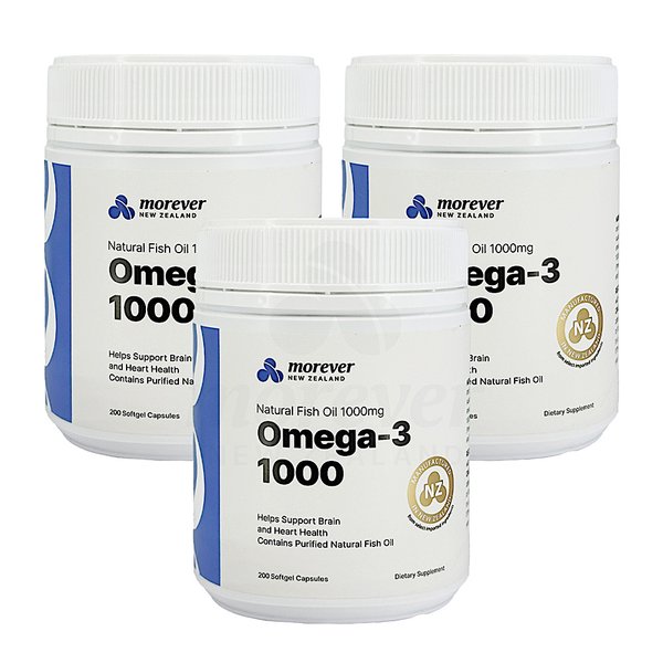 뉴질랜드 모에버 오메가-3 200캡슐 3개
