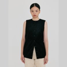 ZIVE Crewneck Waistcoat - Black