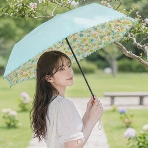 [일본 우양산] [에스타] BP-BTSlight5 플랫 미니 컬러풀 도트 폴딩 5단 2G5P621