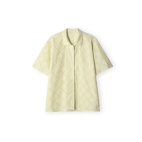 Lace shirt_lime