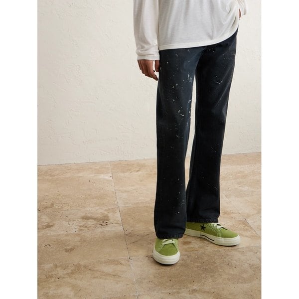 다크쉐도우바이릭오웬스 원스타 가죽 트리밍 카프 헤어 스니커즈 46376663162896218