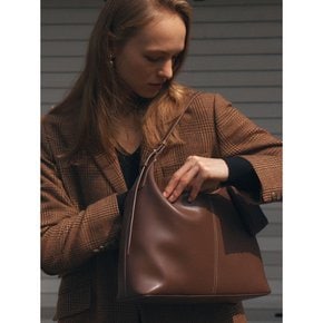 Veneta Hobo Bag Medium Wood Brown