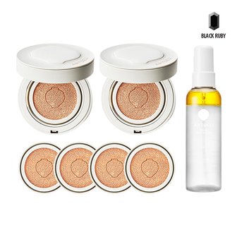  아트델리 세라믹 쿠션 본품 23호 x2 + 리필 x4 + 미스트 100ml /도자기쿠션/광쿠션