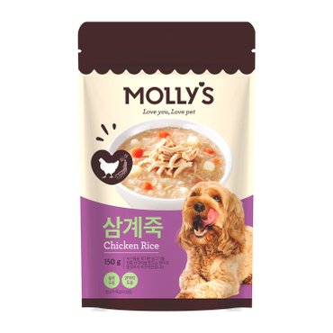 MOLLY'S 몰리스 삼계죽 150g