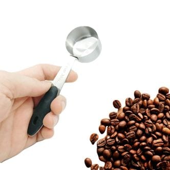  커피스쿱 커피통 원두 계량컵 보관통용 계량스푼 30ML