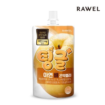  로엘 팅글 아연 곤약젤리 배맛 1팩