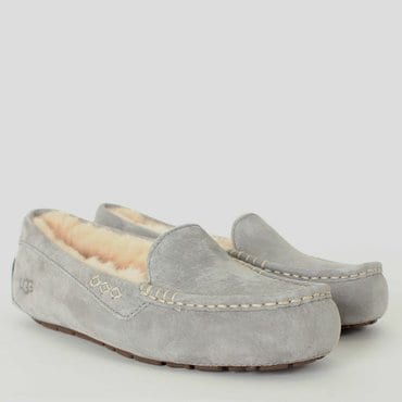 UGG 어그 앤슬리 여성 로퍼 플랫 3312 라이트 그레이 UGG ANSLEY FLAT LOAFER