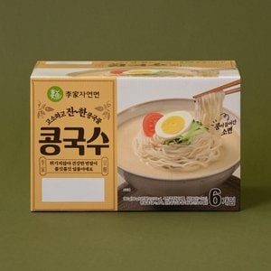 이가자연면 콩국수 160g X 6입