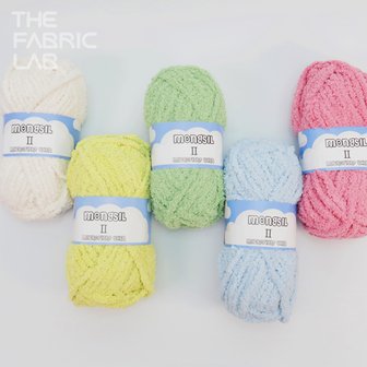 THE FABRIC LAB MongSIL2 몽실2 몽실이 26color  수면사 뜨개실