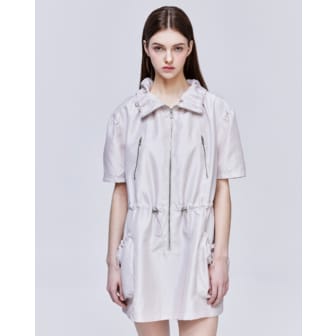 송지오 [파주점] [송지오우먼]송지오 코쿤 집업 원피스 라이트 그레이 WH2OP312LG