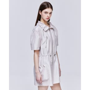 [파주점] [송지오우먼]송지오 코쿤 집업 원피스 라이트 그레이 WH2OP312LG