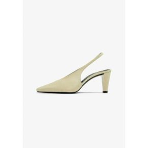 4770934 Massimo Dutti ROUND TOE - Classic heels beige