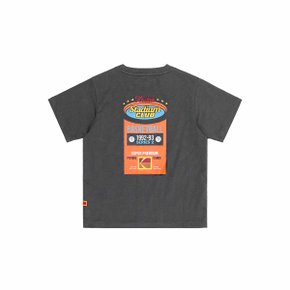 [공식](정상가 : 49,000원) 스테디움 클럽 에어로쿨 반팔 티셔츠 키즈 CHARCOAL