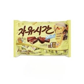 해태제과 초콜릿 자유시간 미니 480g 3봉지/대용량/간식/등산