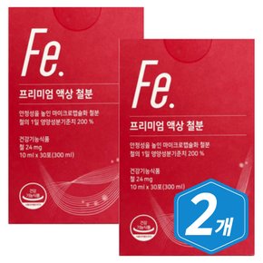 프리미엄 액상 철분제 30포 / 2개 중년 여성 시니어 여자 철분