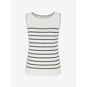 Boat Neck Sleeveless Knitwear_MB5SKN2