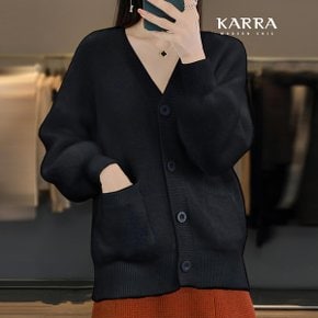 KARRA 미디헤어리포켓가디건_A4S0182