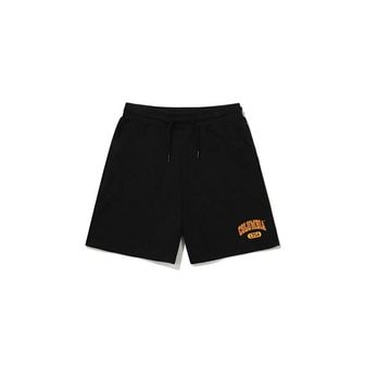 컬럼비아 유니버시티 CU 1754 ARCH LOGO SWEAT SHORTS PANTS 블랙