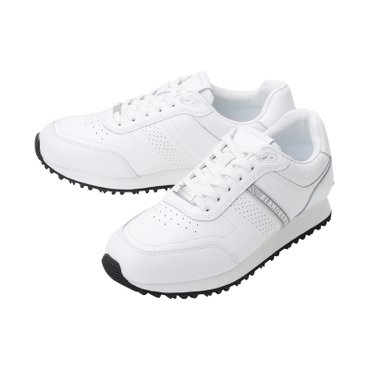 세인트앤드류스 (사은품증정) 25 S/S 남성 사선 로고 라인 타공 논스파이크 골프화 (811E1SE201WH)