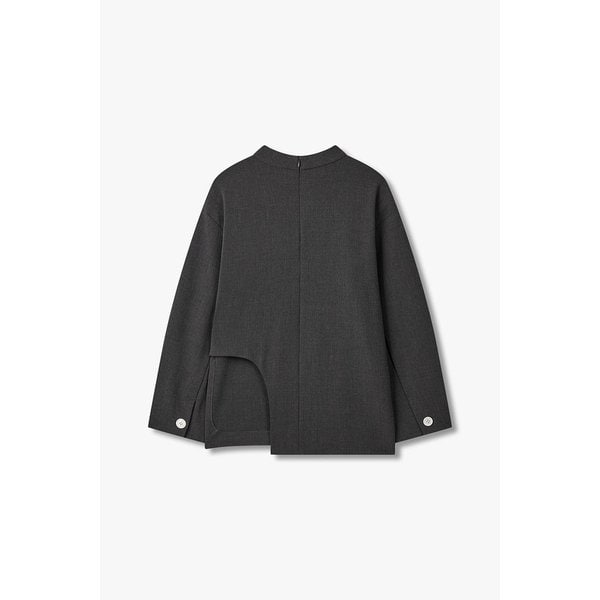 서클 컷아웃 헴 스트레치 풀오버 EN15106007000