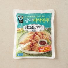 청정원 호밍스 납작바삭만두 395g