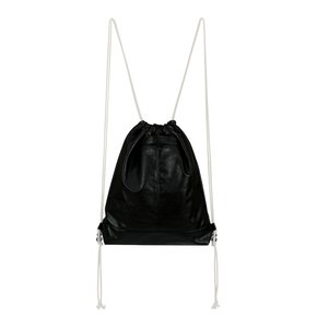 Crinkle Gym Bag (M)(black)