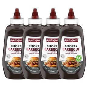 호주 마스터푸드 스모키 바베큐 소스 500mlx4개 MasterFoods Smokey BBQ Sauce