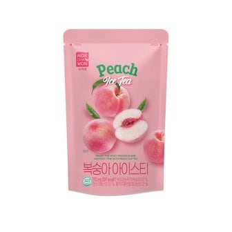 녹차원 복숭아아이스티 170ml x 2개