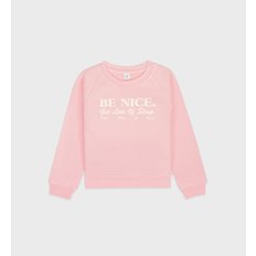 공식온라인 Be Nice Crewneck 키즈맨투맨 SRB2MT001PK