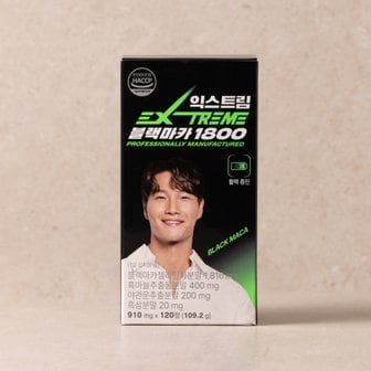 익스트림 김종국 블랙마카 1800 (910mg X 120정)