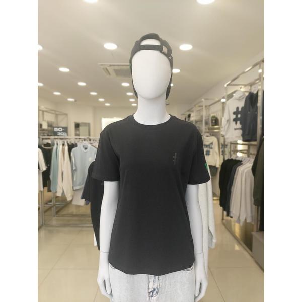 [여주점] 우먼즈 그린 테이핑 해시태그 티셔츠BA252TS502_BK