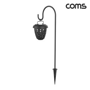 Coms 태양광 LED 정원등 가로등형 잔디등 야외등[WC80C65]